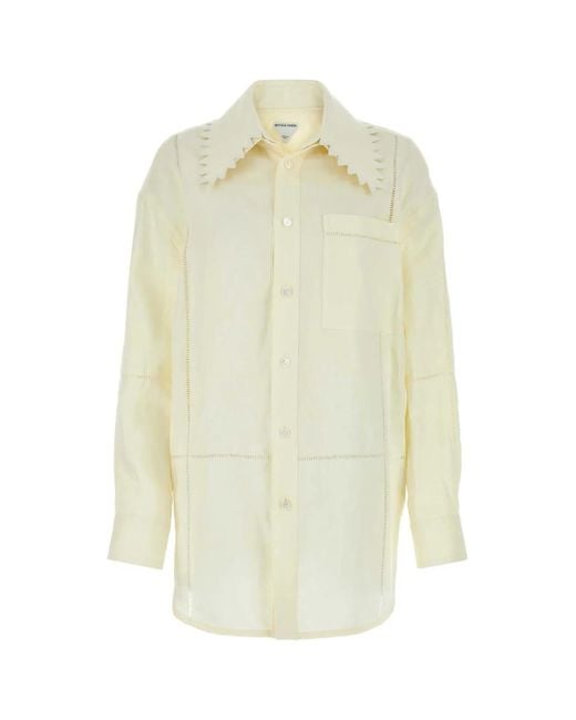Bottega Veneta White Camicia