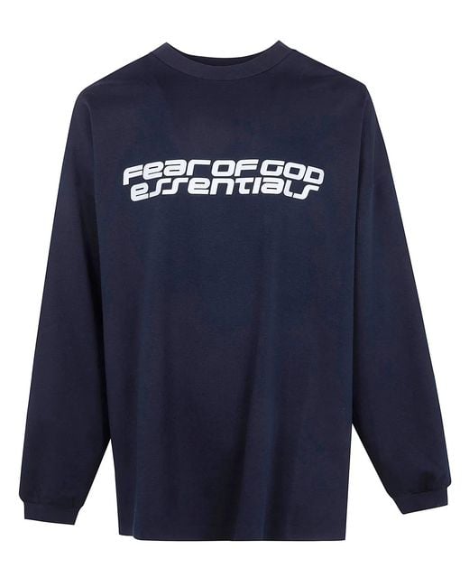 Fear Of God Black "90's Long Sleeve" Tee for men