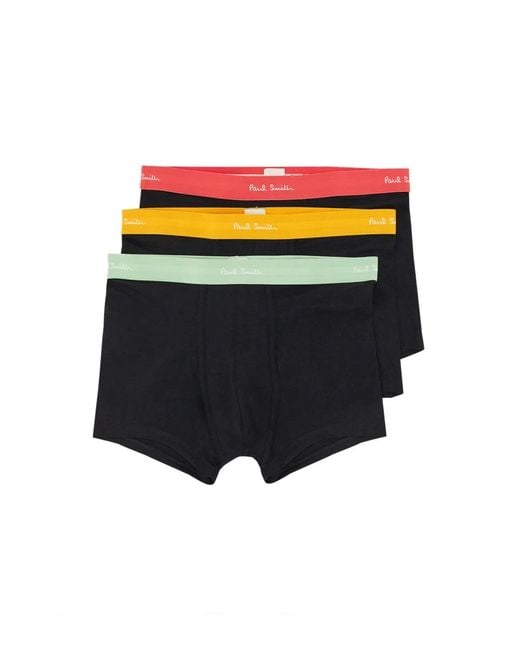 Paul Smith Black Pack Of Three Briefs for men