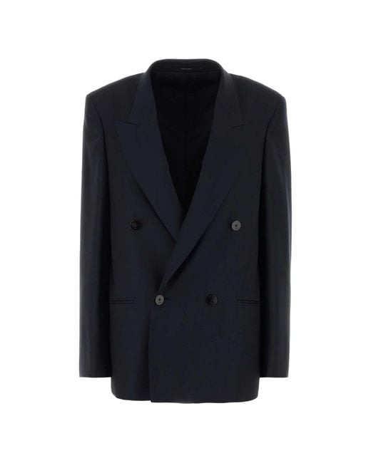 Gucci Blue Dark Wool Blazer