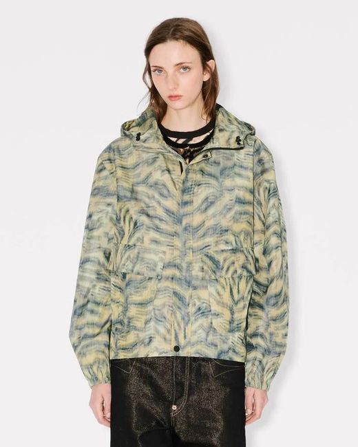 KENZO Green Polyester Jacket