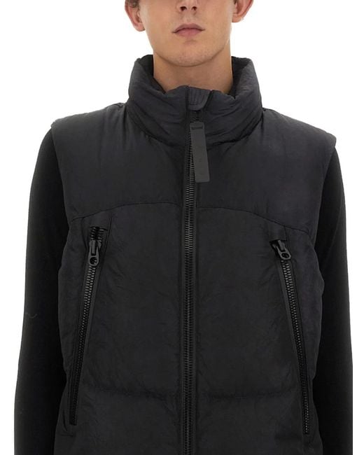 JG1 Black Jacket With Zip for men