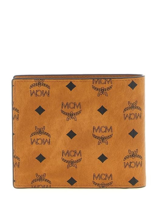 MCM Brown Bifold Wallet for men
