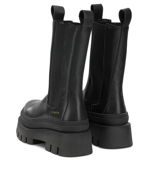 COPENHAGEN Black Boots & Ankle Boots