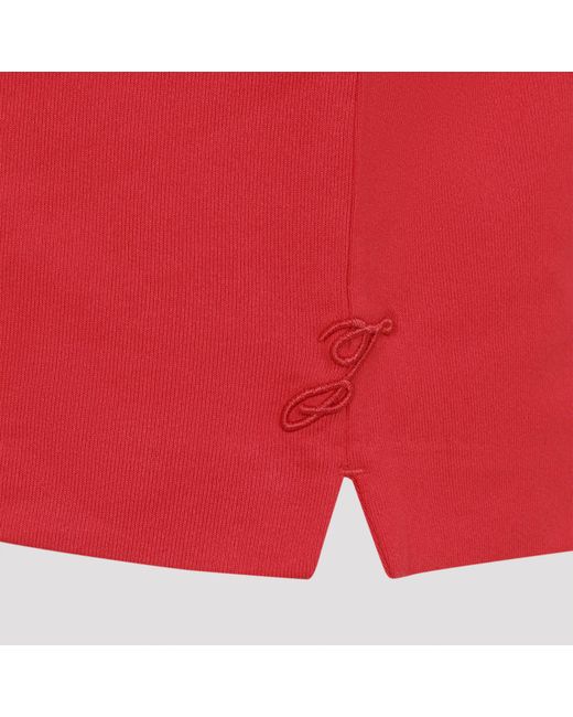 Jacquemus Red Oversized T-Shirt