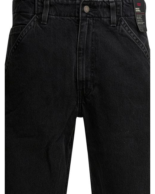 Levi's Black Cotton Jeans for men