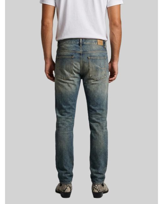 Dior Blue Long Skinny Jeans for men