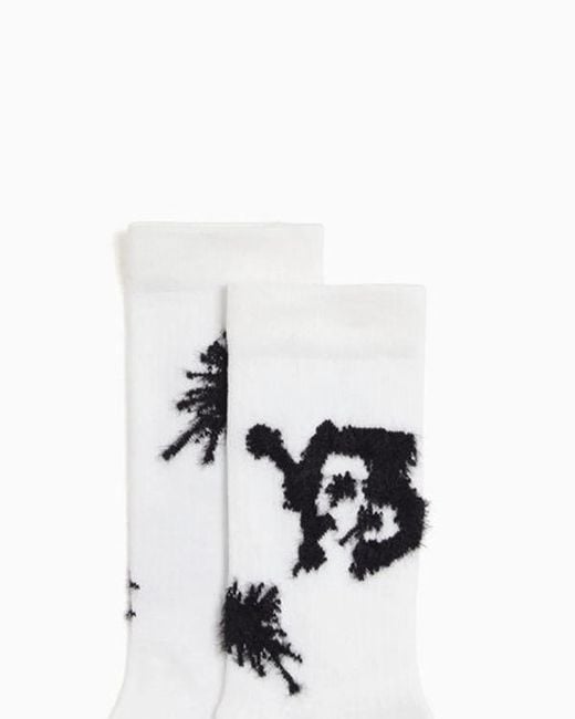 Y-3 White Chito Sock for men