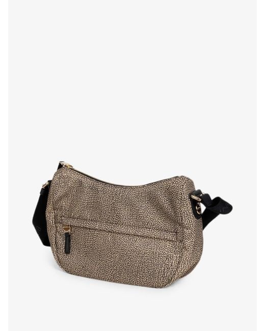 Borbonese Gray Luna Small