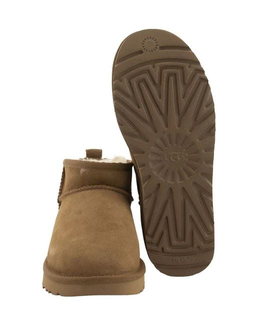 Ugg Brown Classic Ultra Mini