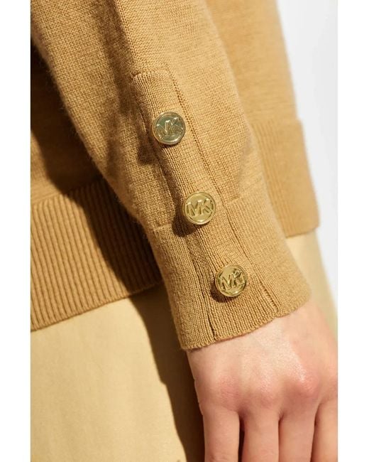 Michael Kors Brown Sweaters