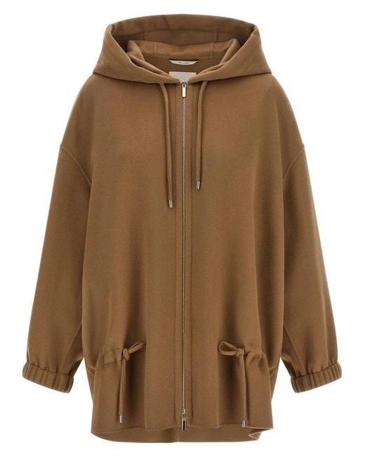 Max Mara Brown Max Mara 'S 'Smmadriana' Coat