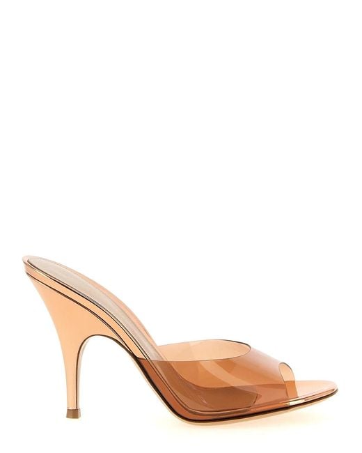 Gianvito Rossi Natural 'Sofia' Mules