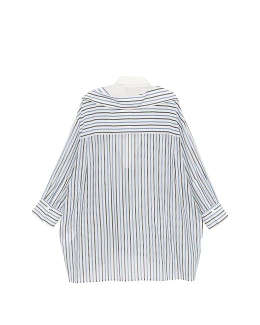 Semicouture White Graciana Cotton Shirt