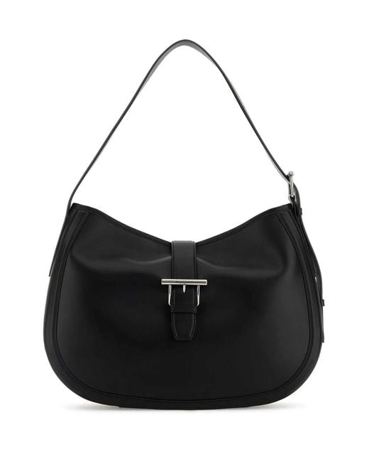 McQueen Black T-Bar Shoulder
