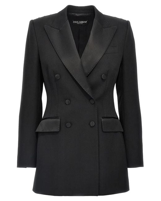 Dolce & Gabbana Black Dolce & Gabbana 'Turlington' Blazer