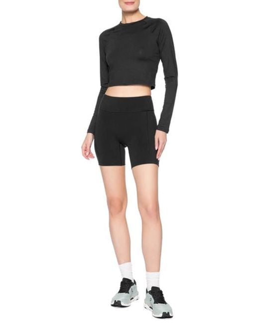 On Shoes Black Performance Tights Shorts