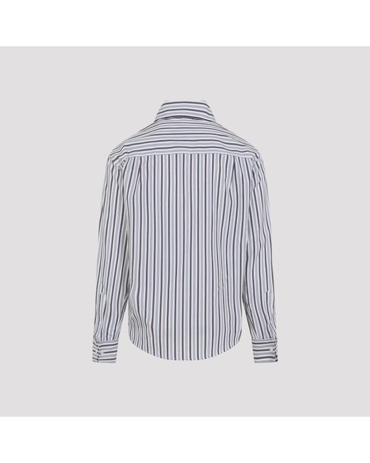 Dries Van Noten Blue Cedon Shirt for men