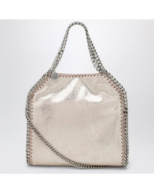 Stella McCartney White Light Falabella Mini Tote Bag