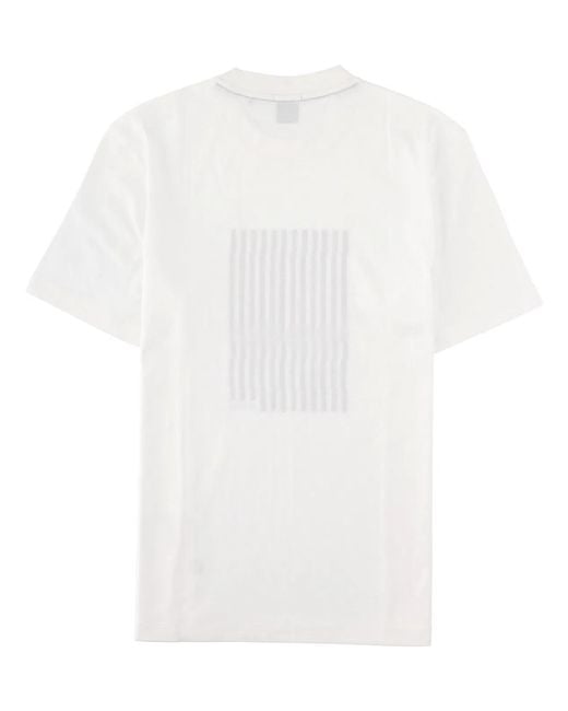 Boss White T-Shirt "C-Thompson" Con Logo for men