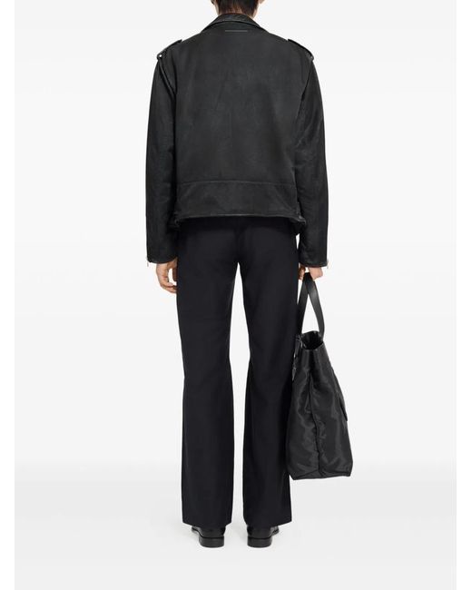 MM6 by Maison Margiela Black Sportsjacket for men