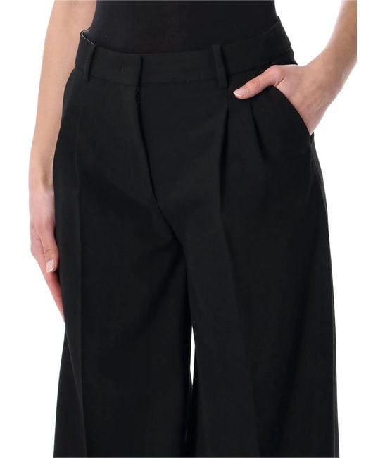 THE GARMENT Black Pisano Wide Leg Pants