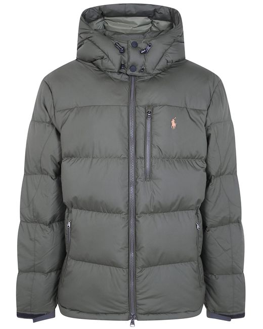 Polo Ralph Lauren Gray Insulated Bomber Jacket for men