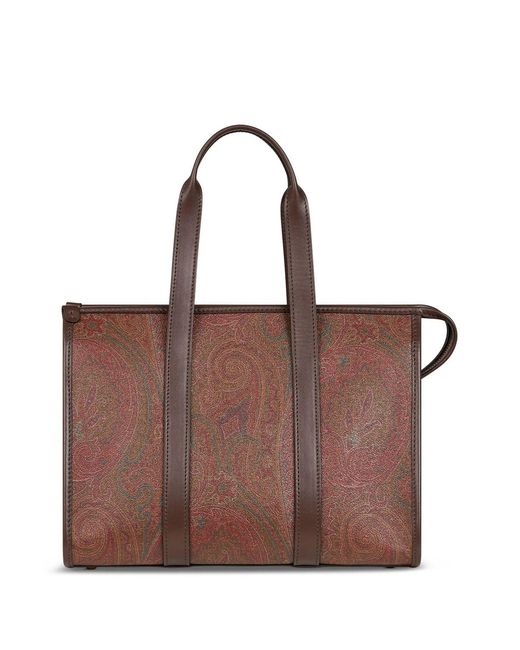 Etro Brown Essential Shoulder Bag