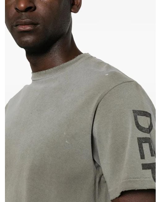 GALLERY DEPT. Gray Painted "French Collector" Tee for men