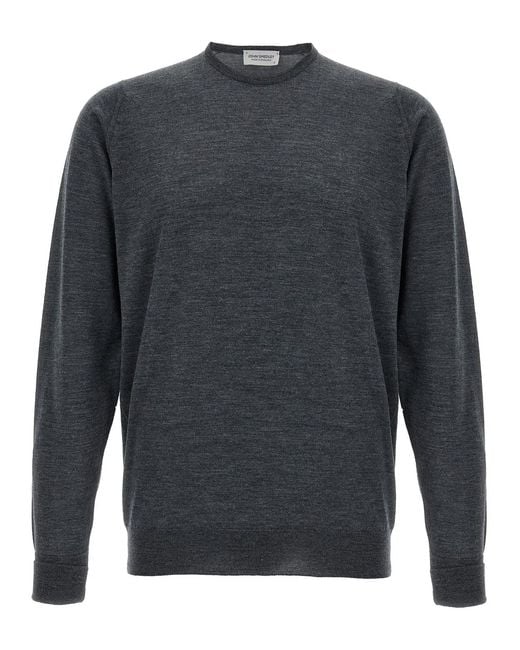 John Smedley Gray 'Marcus' Sweater for men