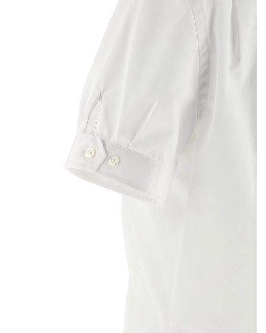 Thom Browne White Sash Shirt