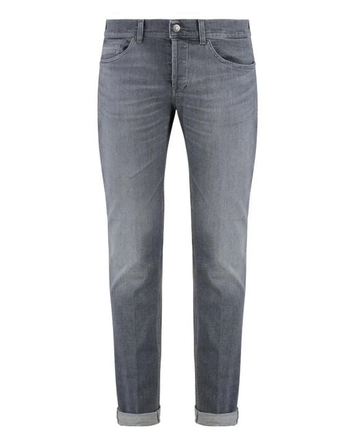 Dondup Blue George Skinny Jeans for men
