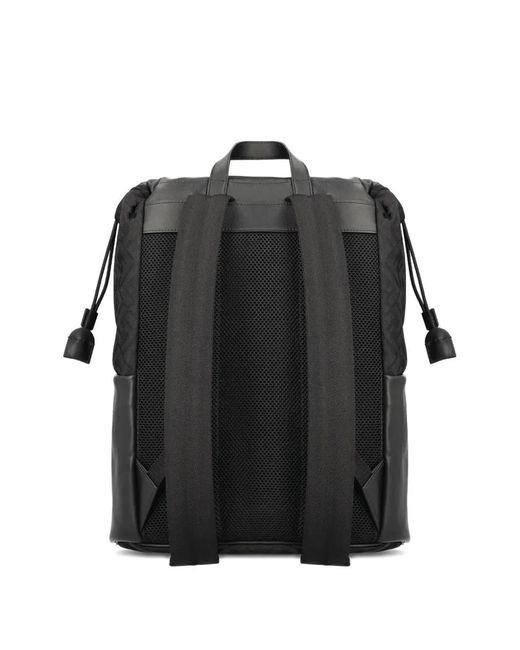 Fendi Black Baguette Backpack