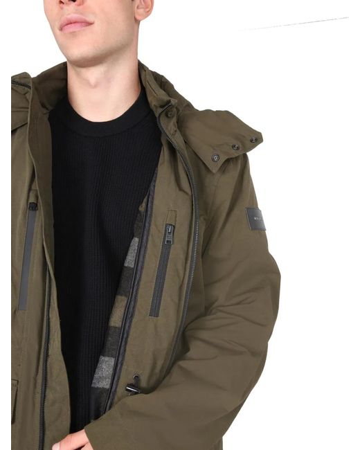 Woolrich Green Arrowood Coat for men