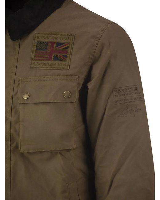Barbour Green Workers for men