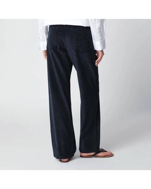 Rohe Blue Midnight Corduroy Trousers