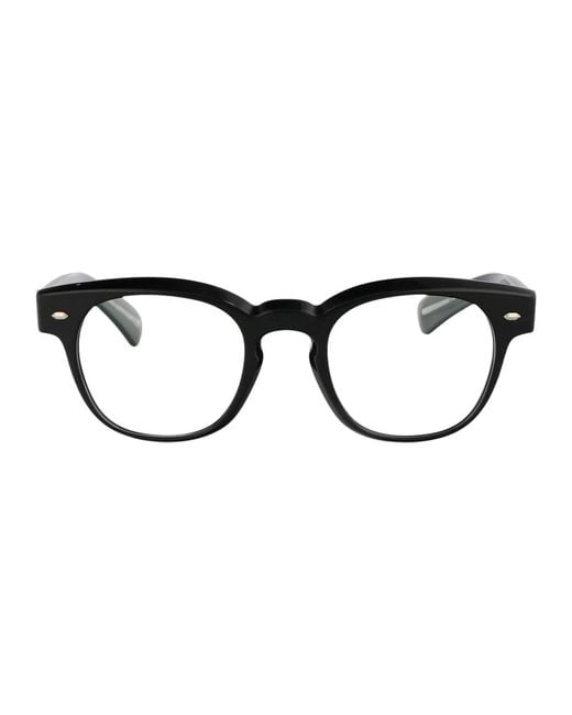 Oliver Peoples Black Acetate Optical Glasses