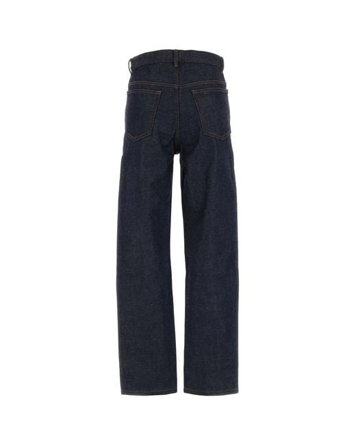 A.P.C. Blue Slim-Fit Jersey T-Shirt for men