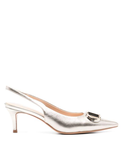 Twinset Multicolor Sling Back Pump