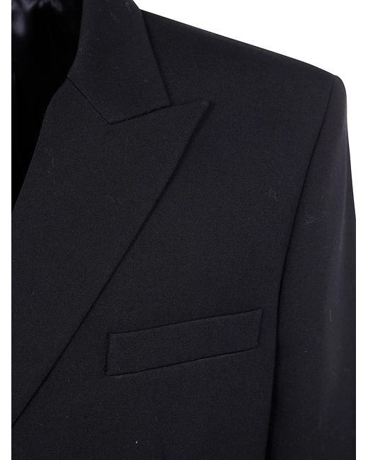 Balmain Black Gdp 2 Btn Spencer Jacket for men