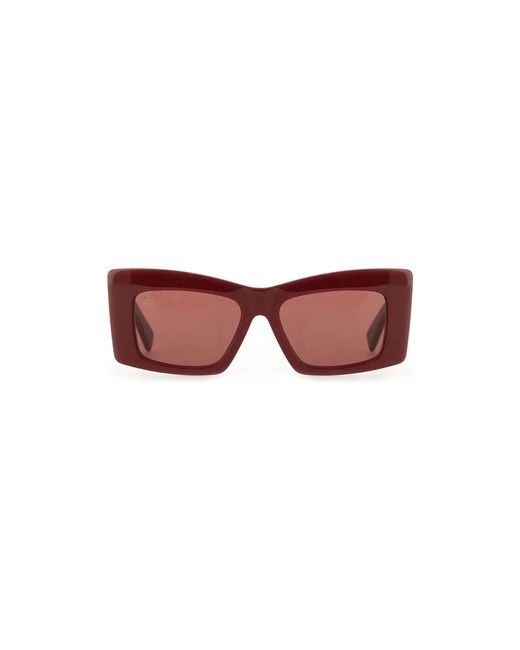 Gucci Red Square Sunglasses