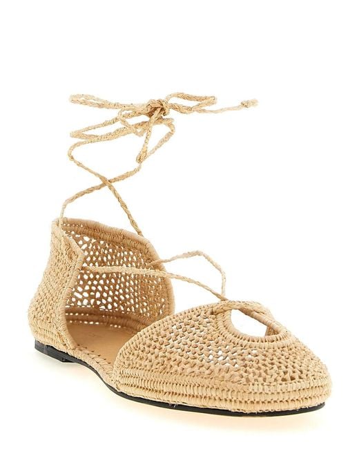 Odissi Natural 'Lima' Ballet Flats