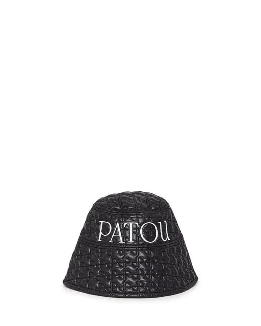 Patou Black Bucket Hat