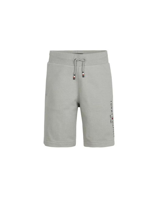 Tommy Hilfiger White T-Shirt Set With Bermuda Shorts