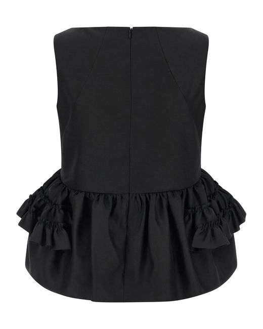 Dries Van Noten Black 'Casey' Top