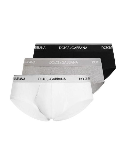 Dolce & Gabbana Black Dolce & Gabbana 3-Pack Regular Fit Boxer Shorts for men