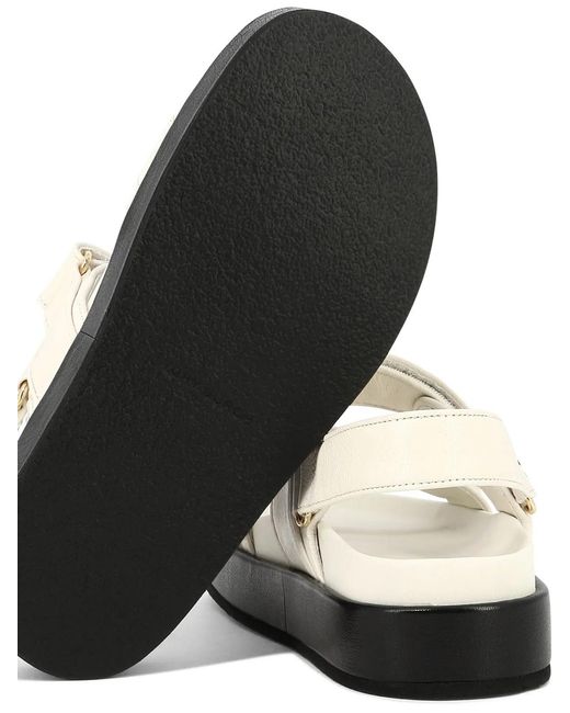 Tory Burch White Sandals