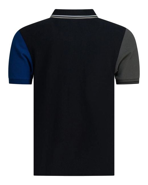 Comme des Garçons Black Shirt Cotton Polo Shirt for men
