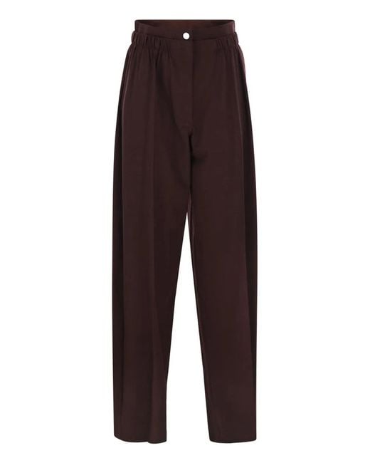 Max Mara Red "Quito" Trousers