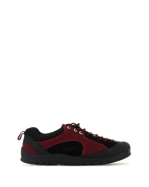 Keen Multicolor Two-Tone Suede And Fabric Jasper Rocks Sneakers